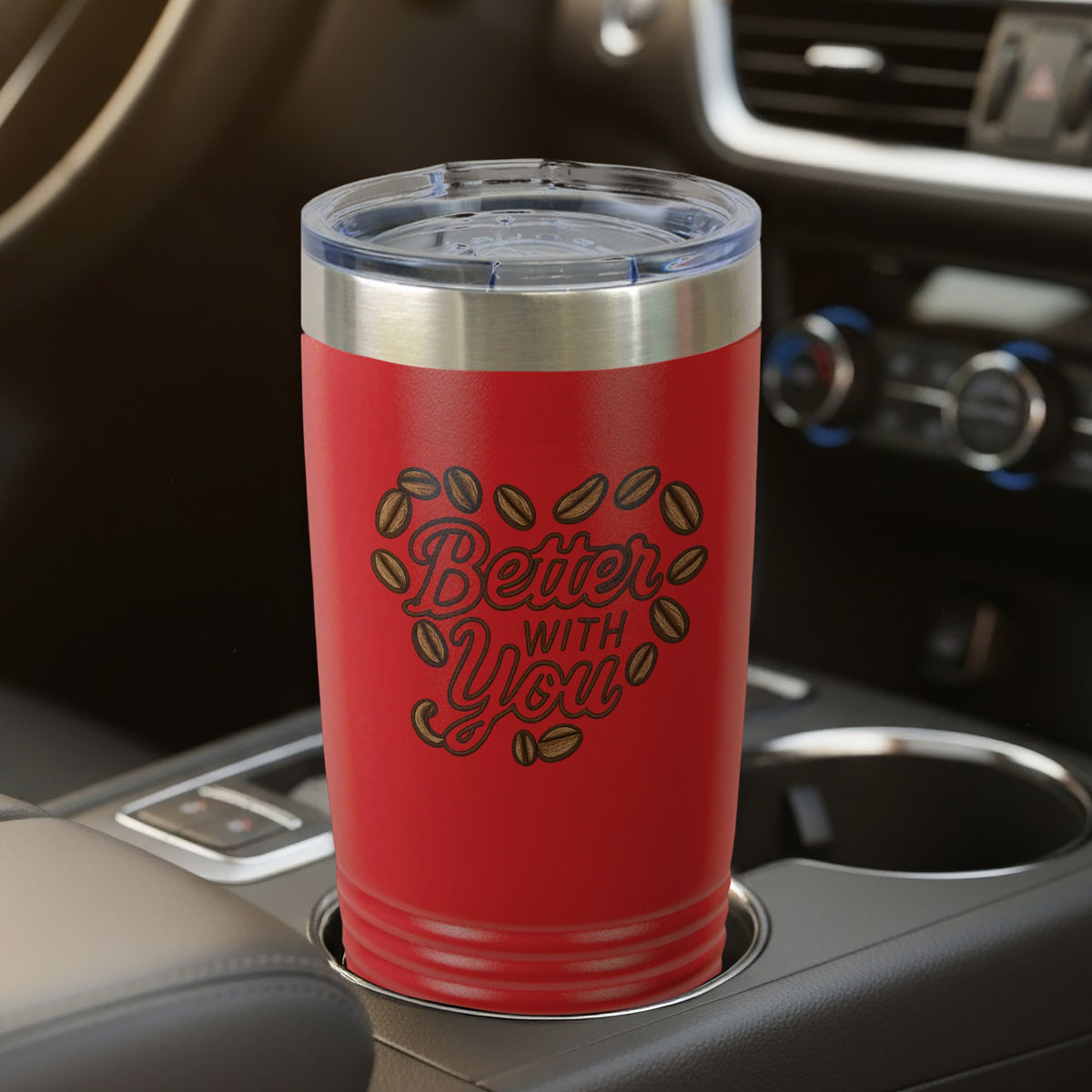 Mejor contigo – Vaso térmico de 20 oz