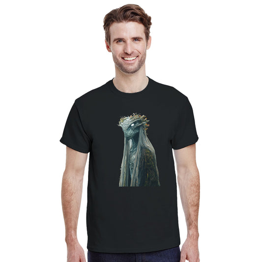 Sage Forest Guardian on a Heavyweight T-Shirt