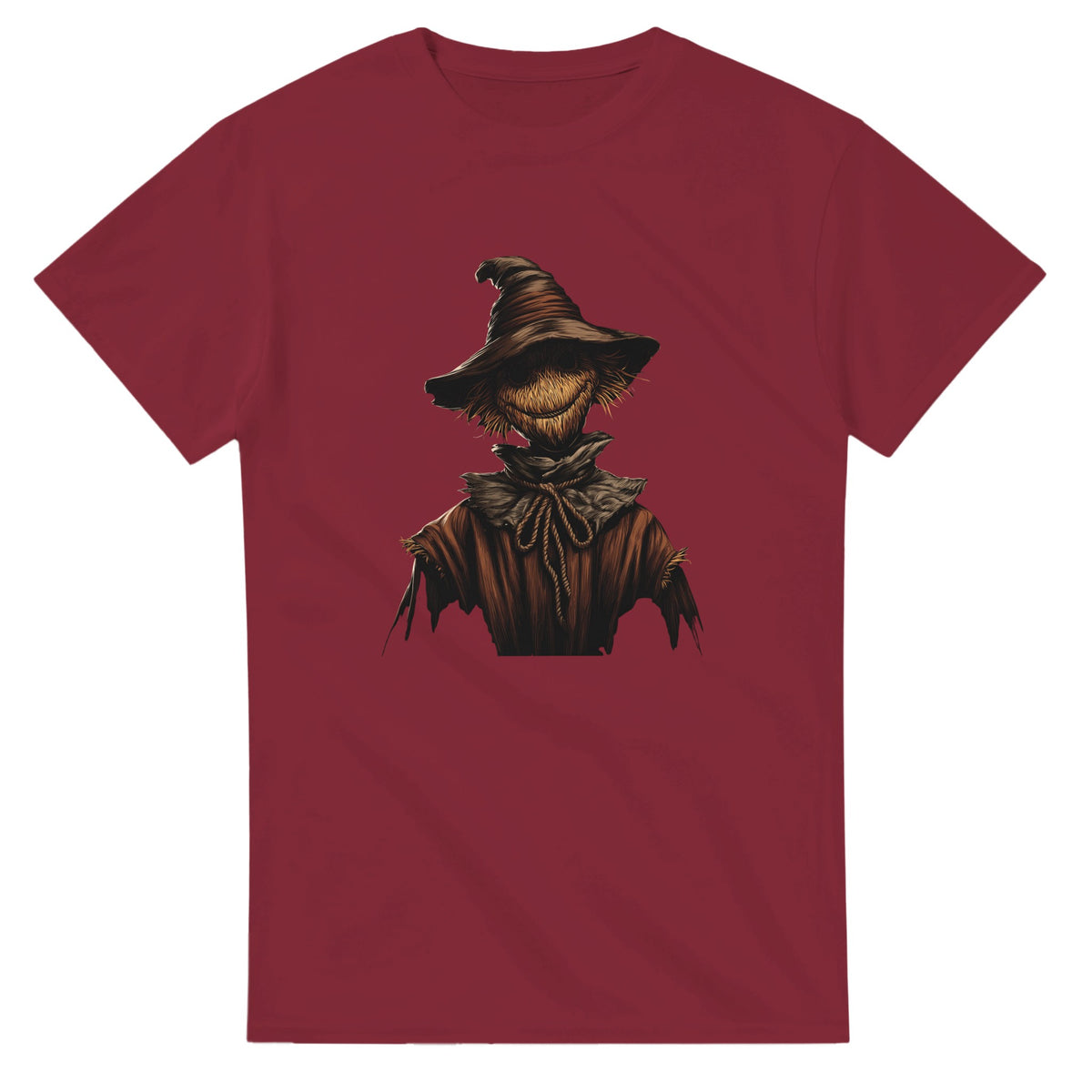 Playful Scarecrow on a Heavyweight T-shirt