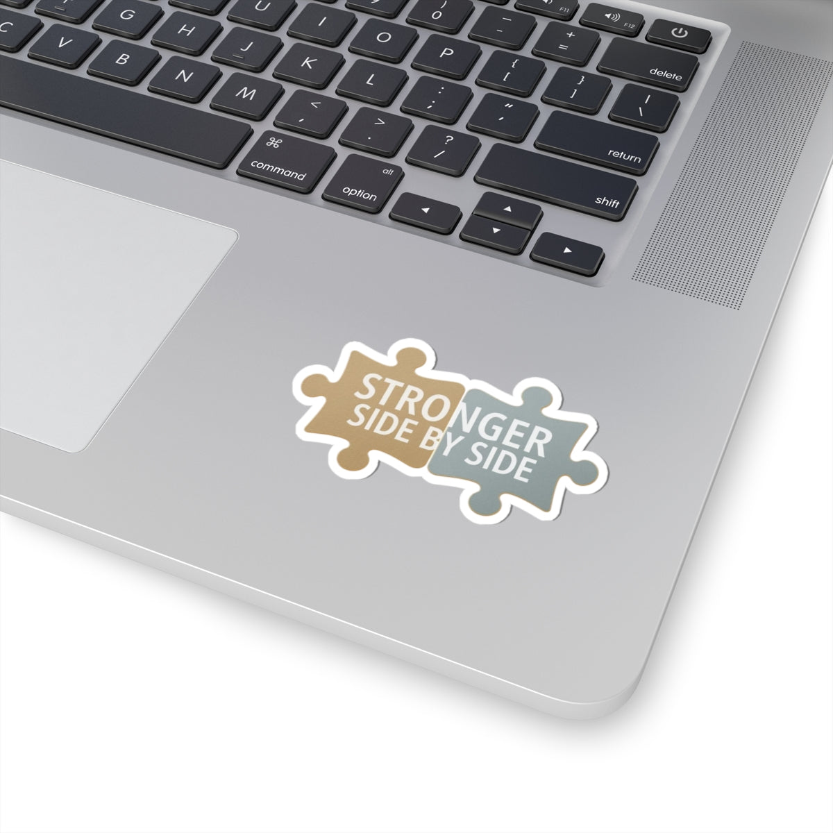 Stronger Side by Side Puzzle Piece Sticker