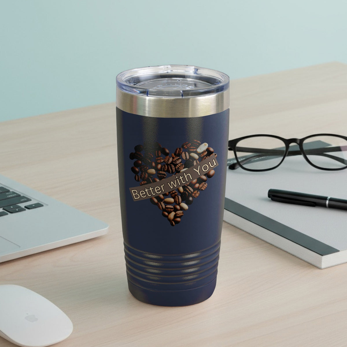 Mejor contigo – Vaso térmico de 20 oz