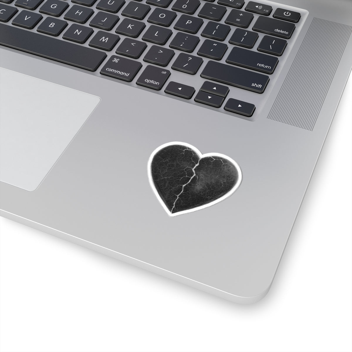 Broken Heart Design Adhesive Sticker for Laptop or Device