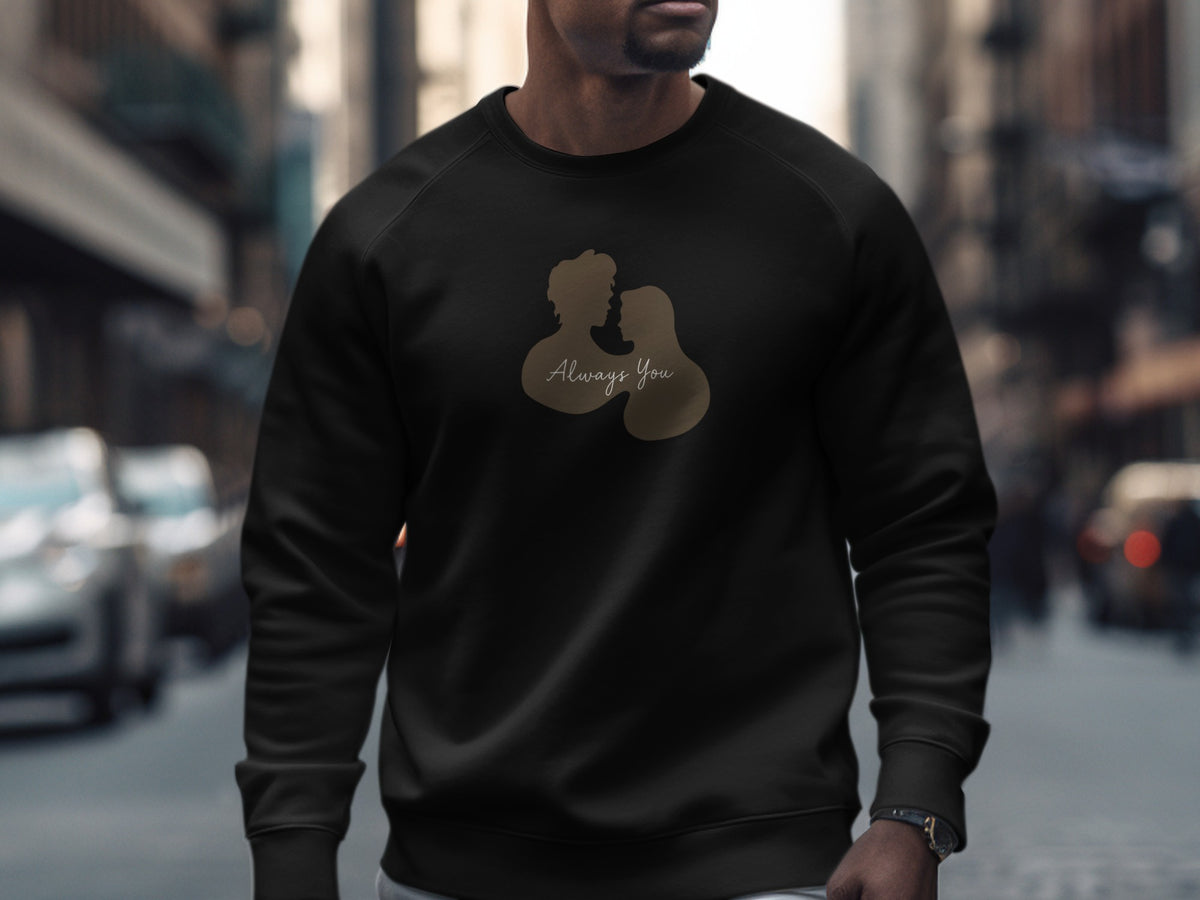 Always You Lovers Silhouette Sweatshirt Product