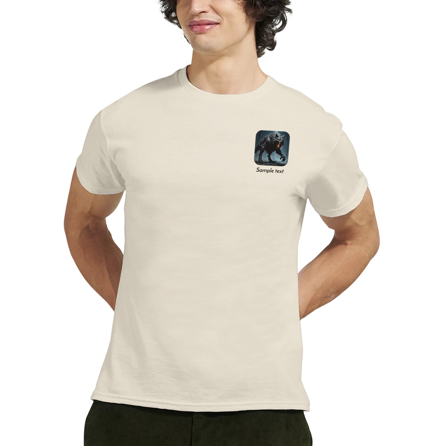 Werewolf on a Heavyweight T-Shirt