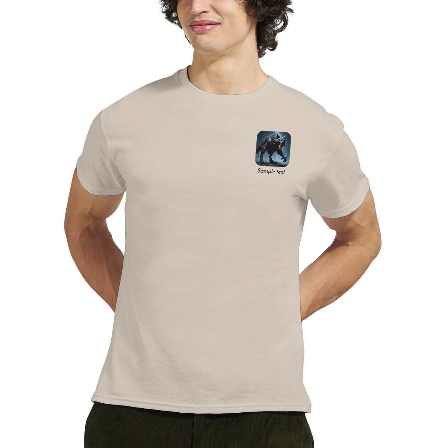 Werewolf on a Heavyweight T-Shirt