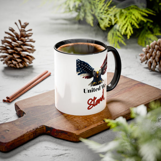 United We Stand Eagle Design Coffee Mug Product