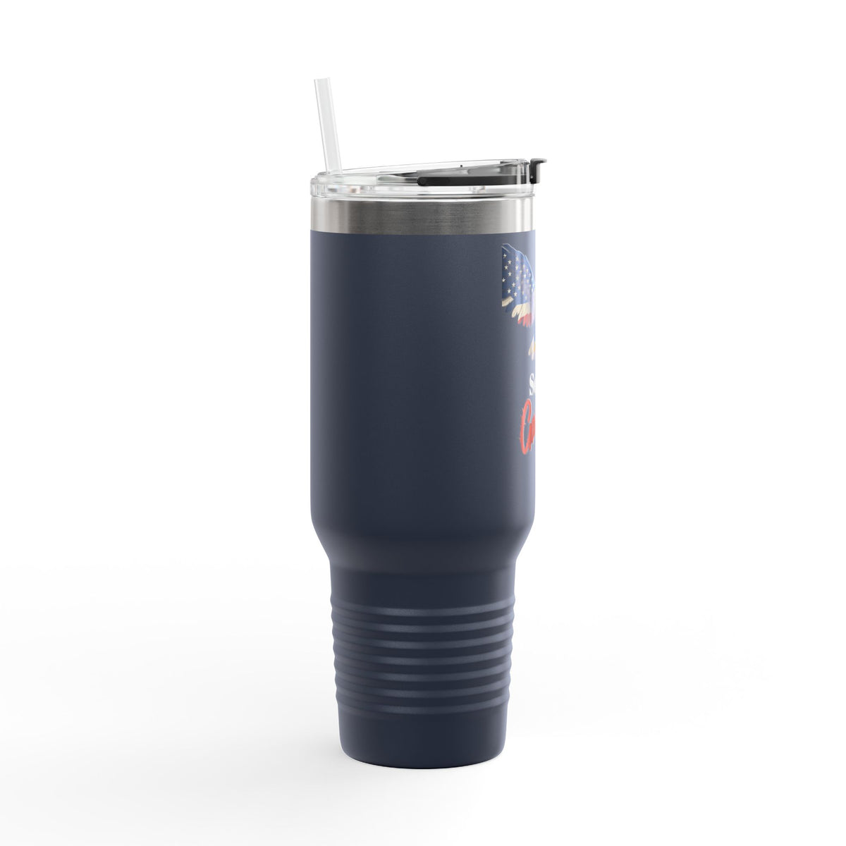 Some Gave All Patriotic Eagle on a 40oz tumbler
