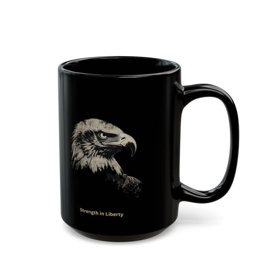 Strength in Liberty Eagle Print Coffee Mug