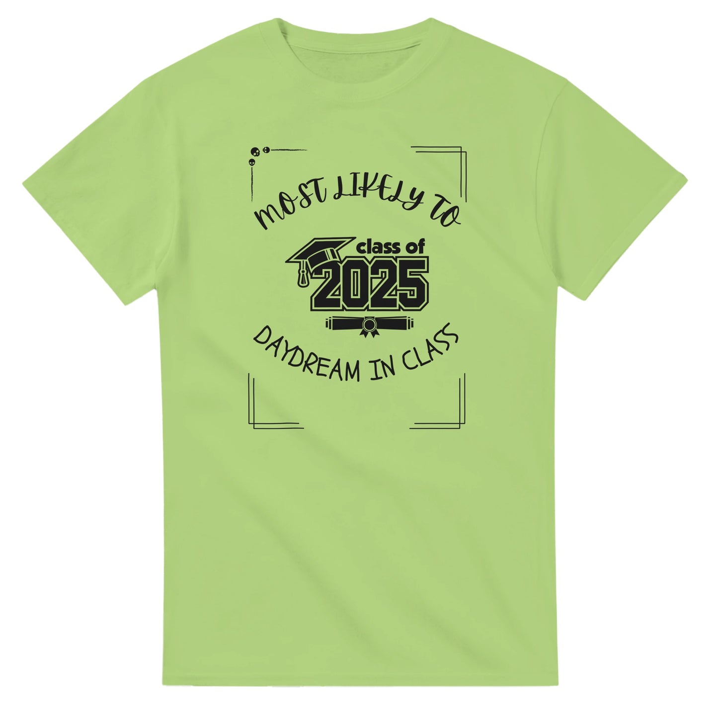 Most Likely To' high school design on a Heavyweight T-shirt