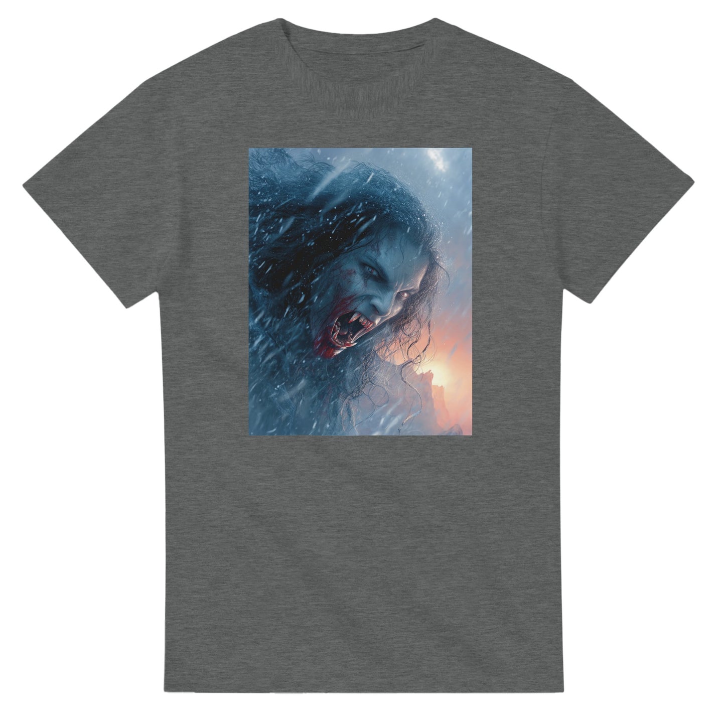 Cute Lil' Vampire on a Heavyweight T-shirt