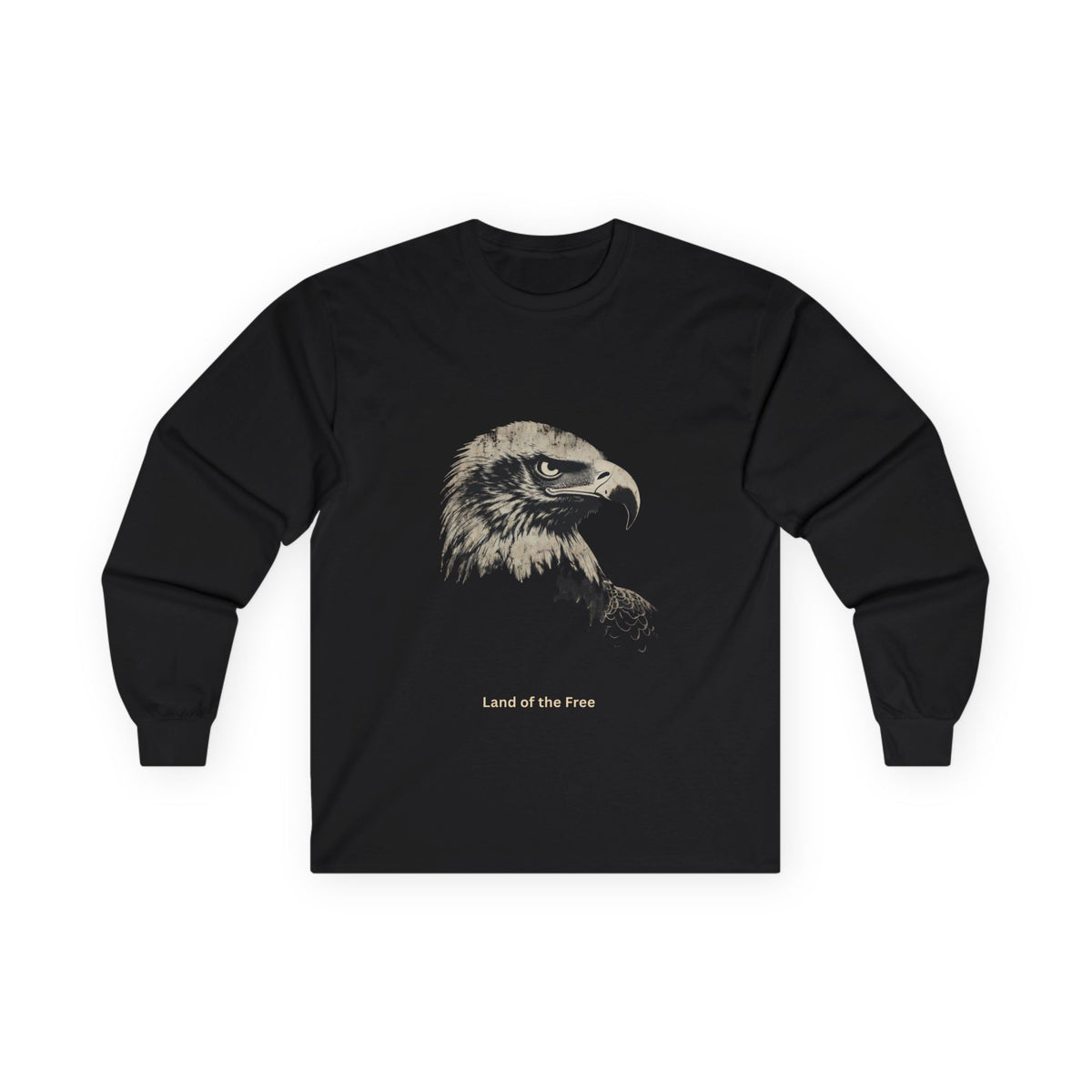 A Heritage Eagle image on a long sleeve t-shirt