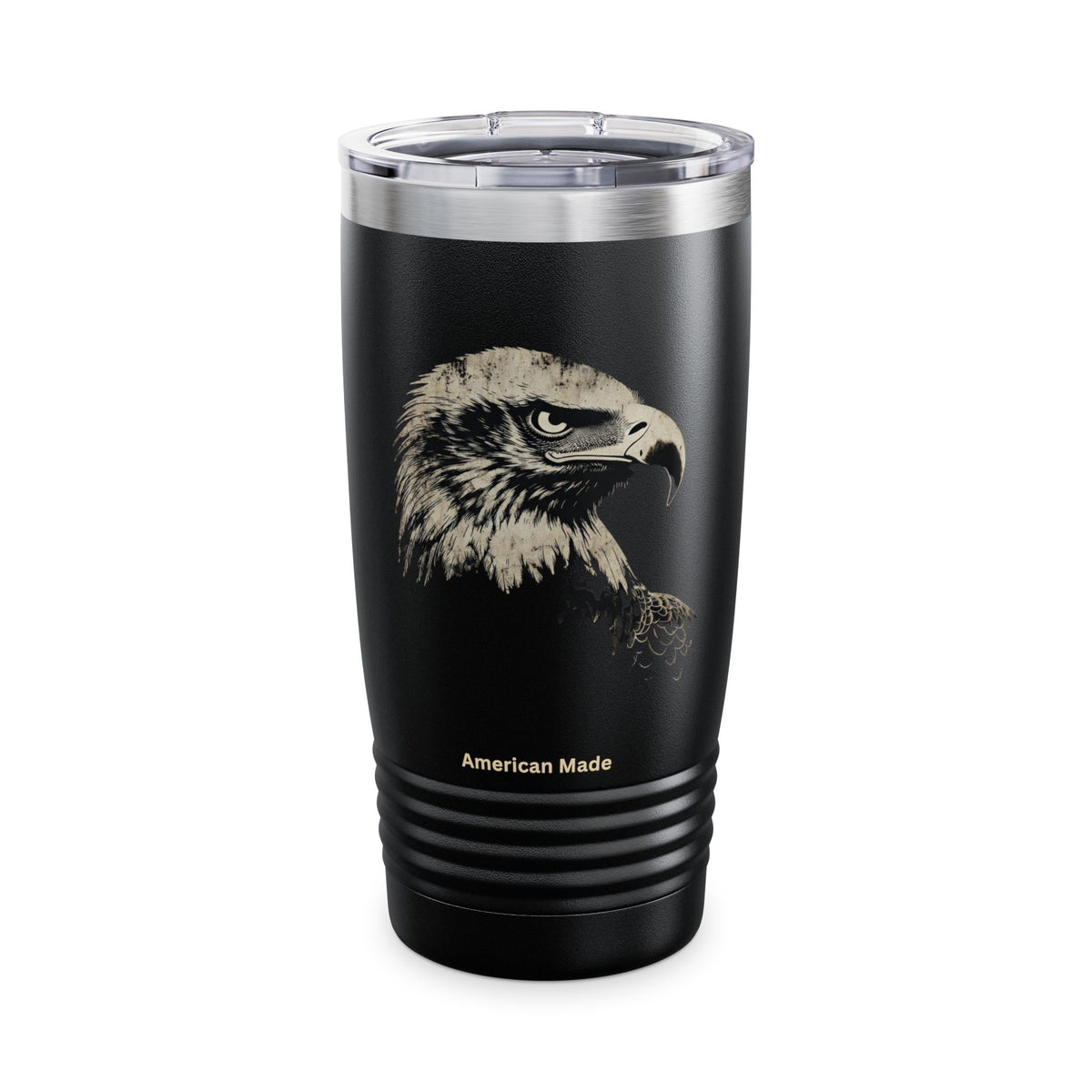 American Made muted text at the bottom of a 20oz Insulated Tumbler