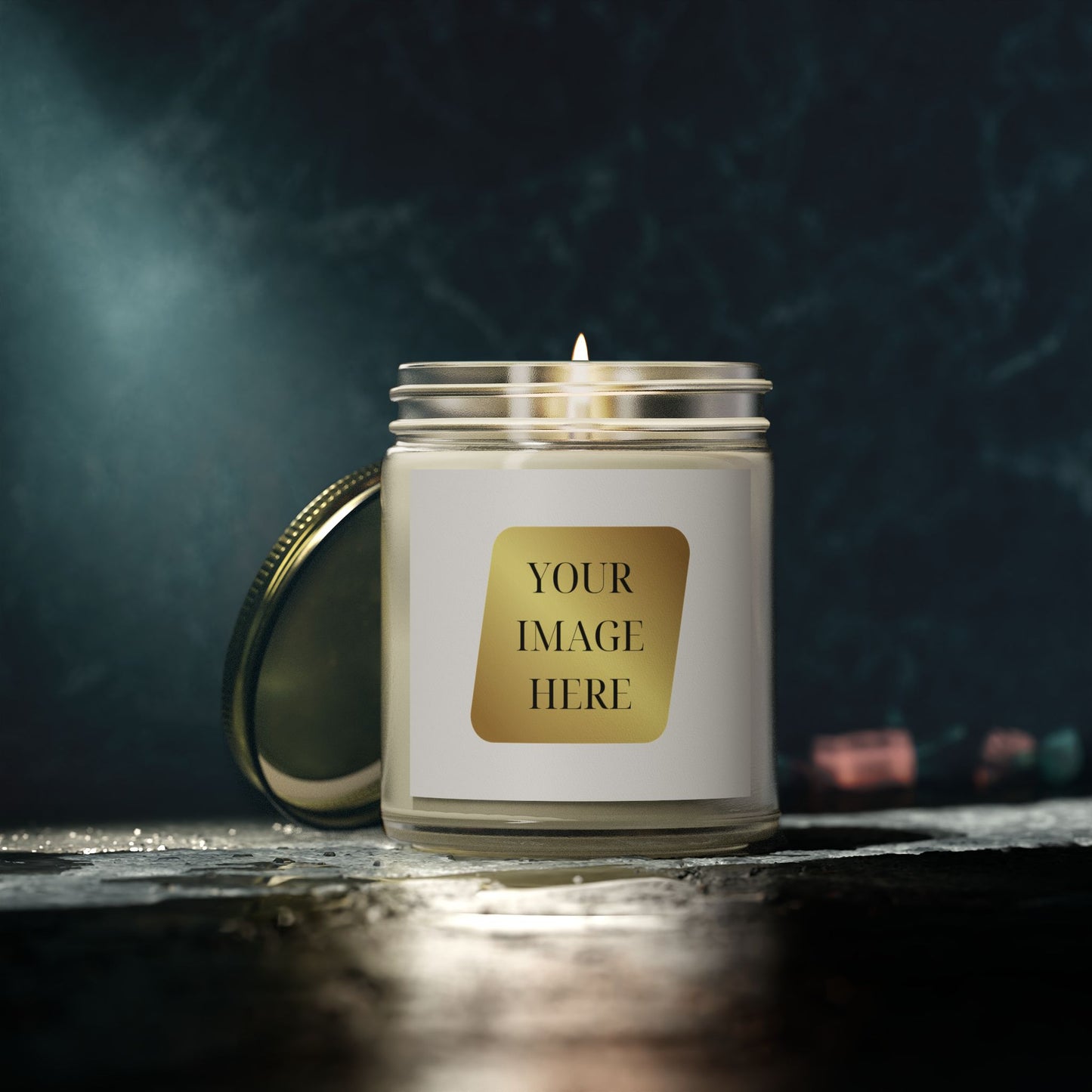 Scented Candles, Coconut Apricot Wax (4oz, 9oz)