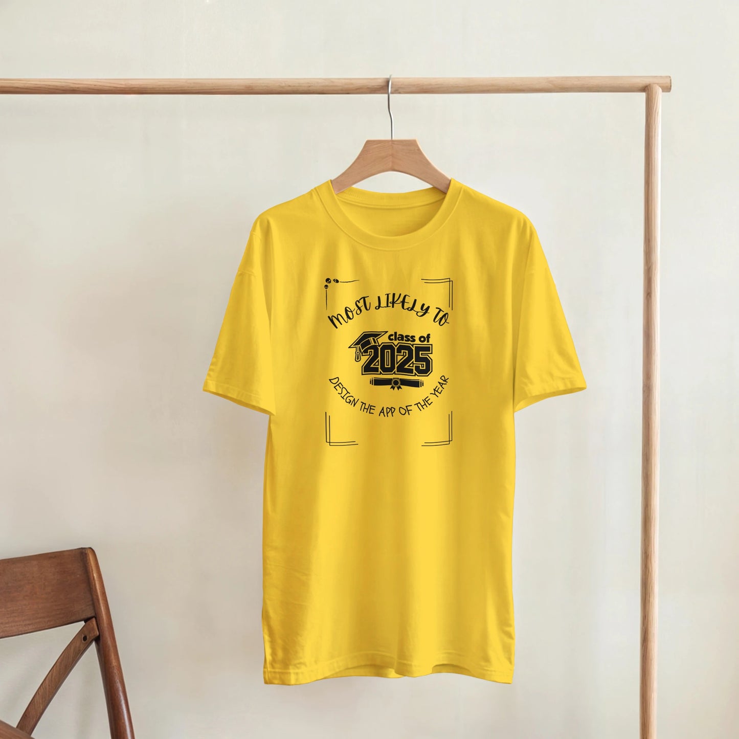 Most Likely To' high school design on a Heavyweight T-shirt