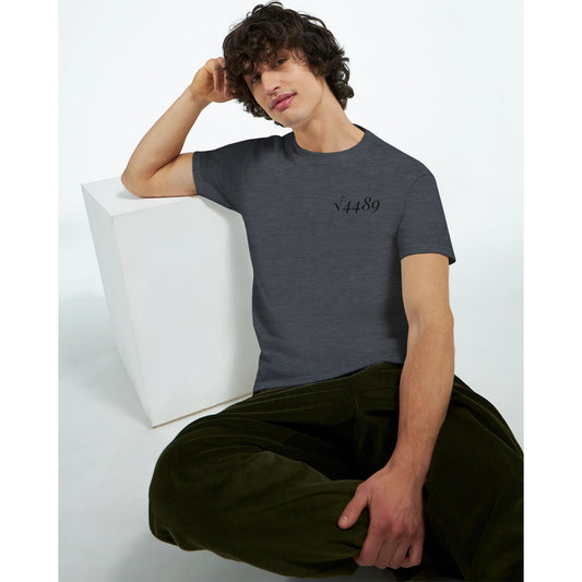 Square Root says 67 graphic design on a Heavyweight T-Shirt