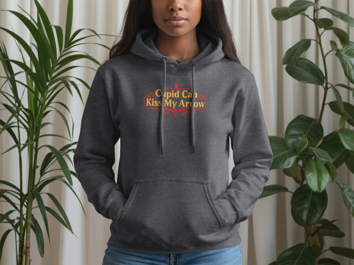 Cupid Can Kiss My Arrow Graphic Hoodie Product