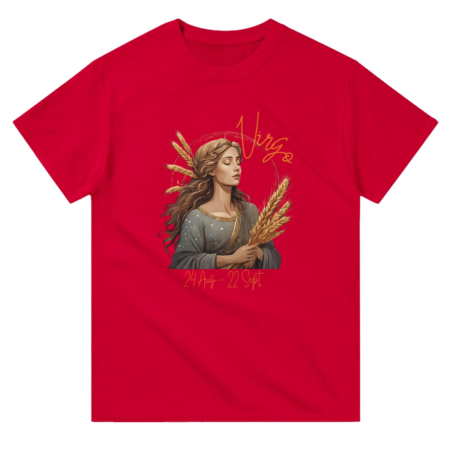 Virgo Harvester Heavyweight Crewneck T-Shirt