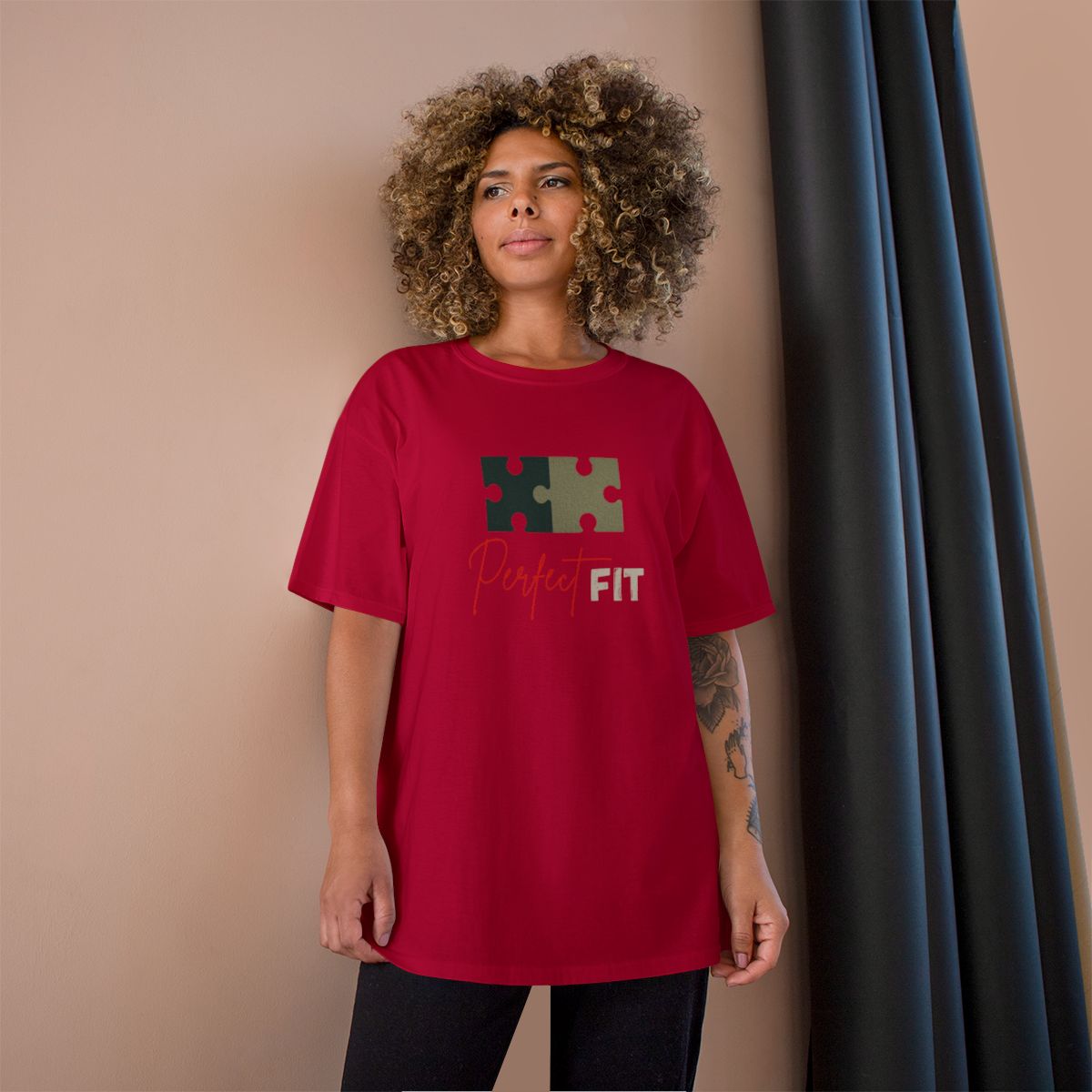 Perfect Fit Jigsaw Puzzle Shirt Casual Wear
