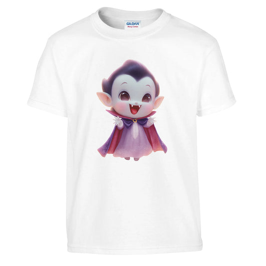 Chibi Vampire Sparkle on a kids Heavyweight T-shirt