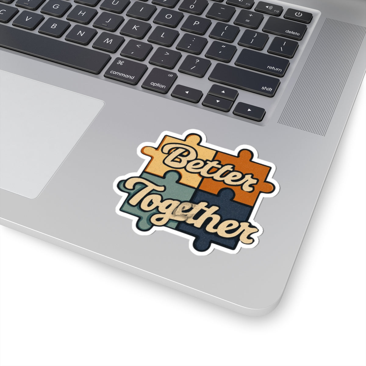 Better Together Puzzle Piece Laptop Sticker