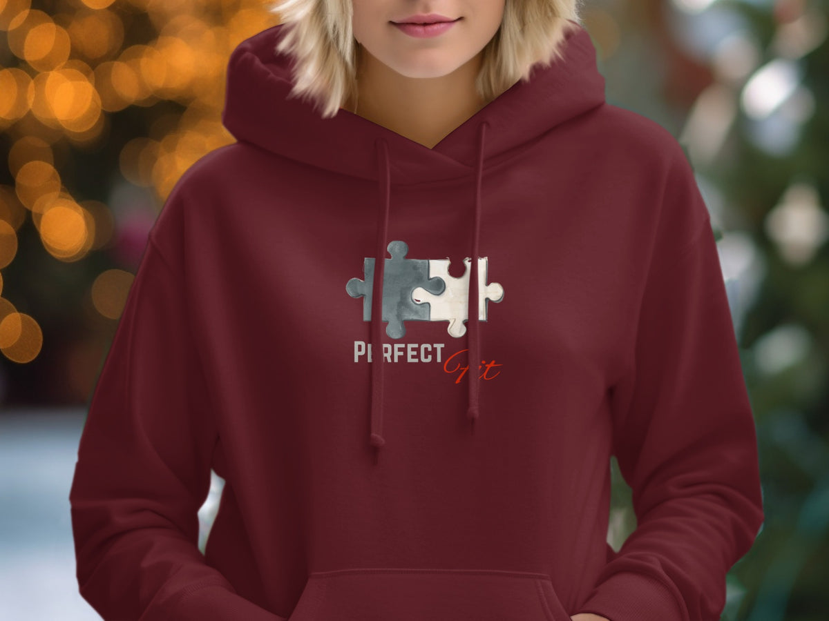Perfect Gift Puzzle Piece Design Hoodie Product