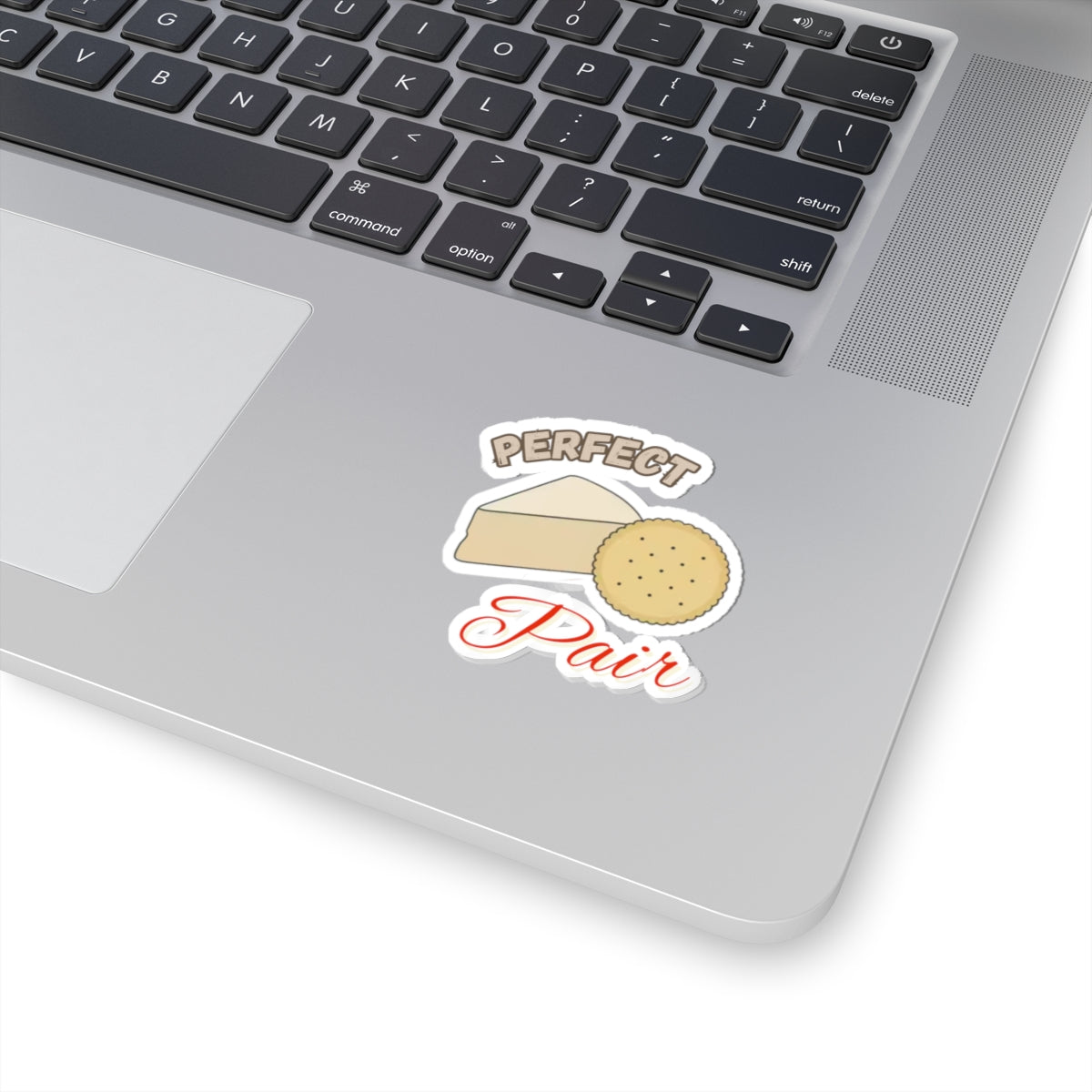 Perfect Pair phrase on a Kiss-Cut Sticker
