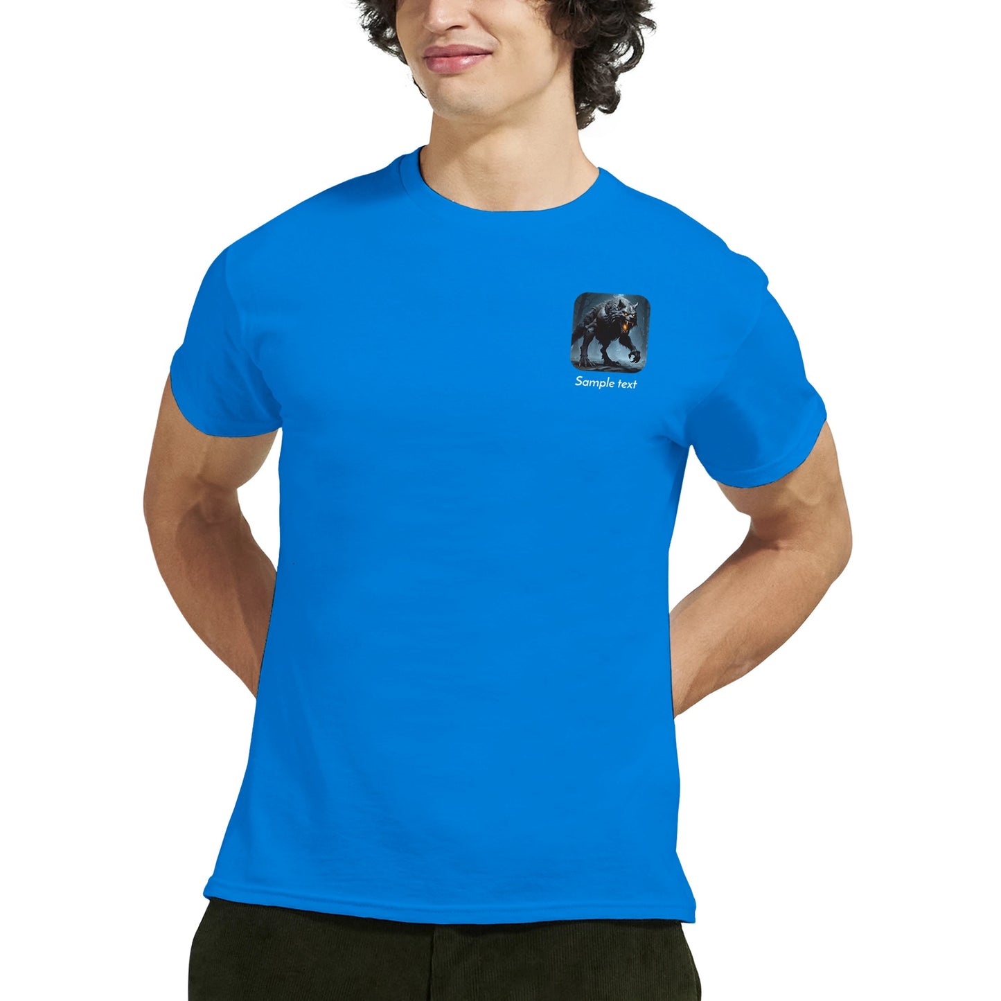 Werewolf on a Heavyweight T-Shirt