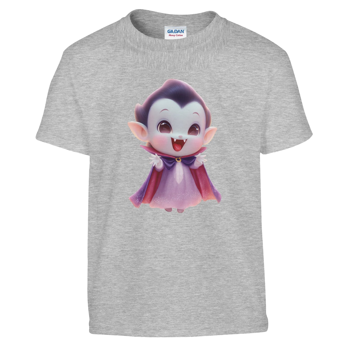 Cute Lil' Vampire on a Heavyweight T-shirt