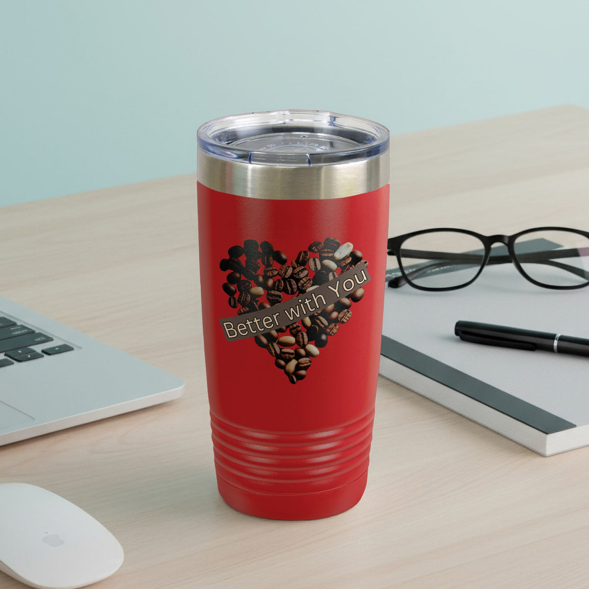 Mejor contigo – Vaso térmico de 20 oz