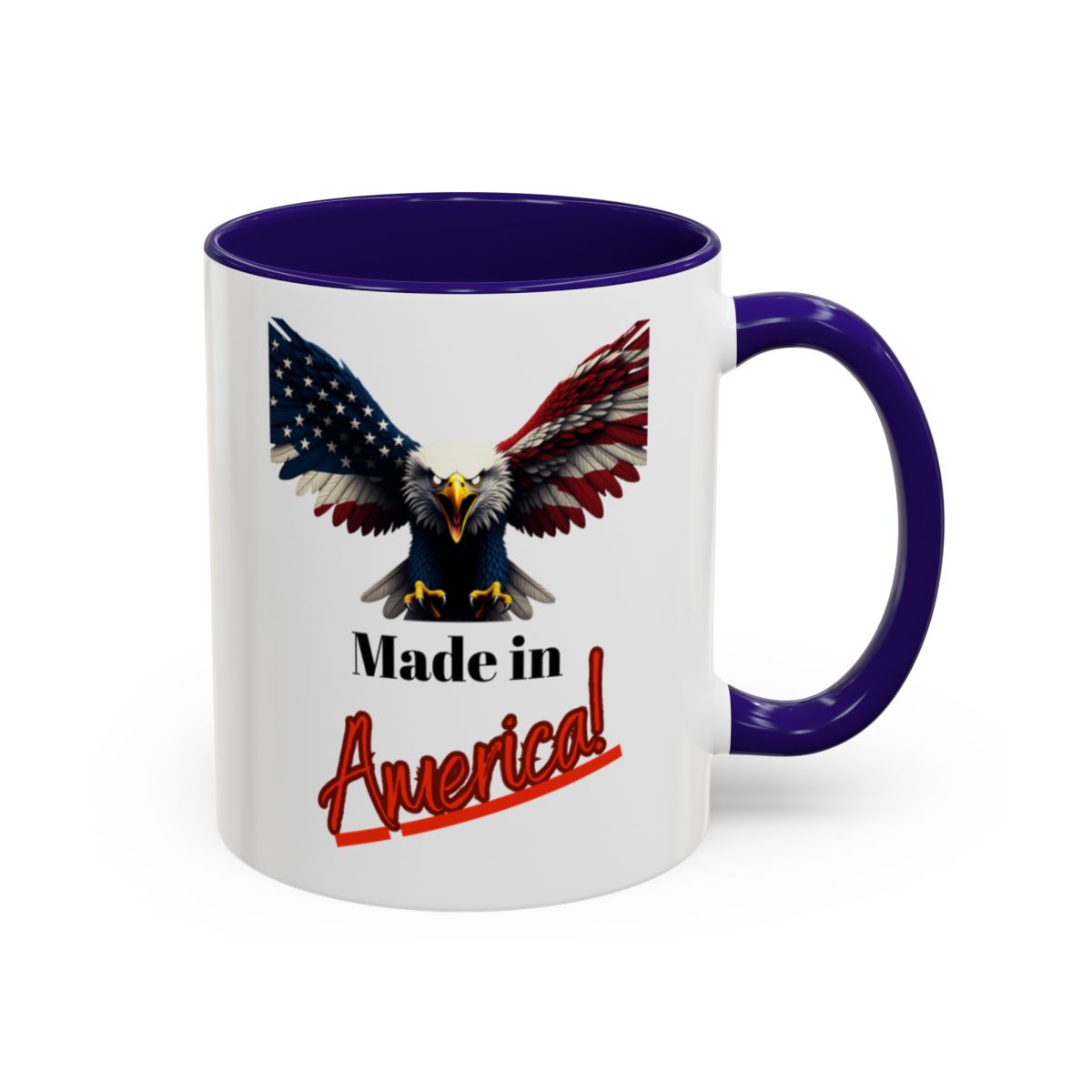 Patriotic Eagle Made in America Coffee Mug