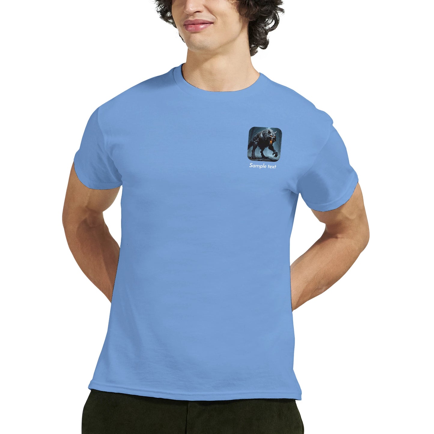 Werewolf on a Heavyweight T-Shirt