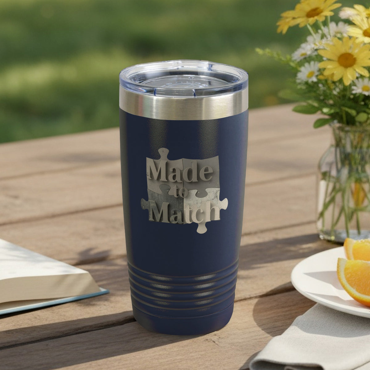 Made to Match Insulated Travel Tumbler for Everyday Use