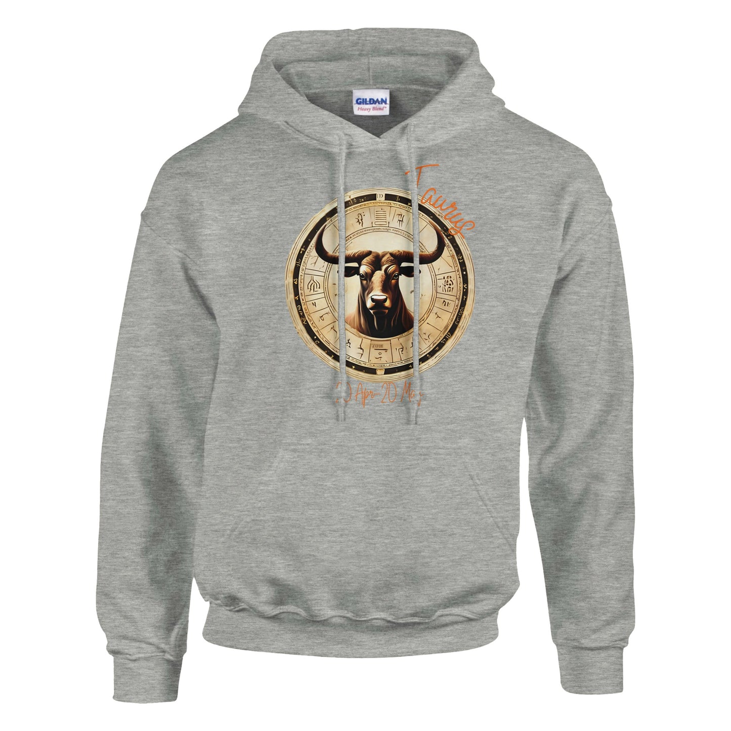 Taurus Bull Classic Unisex on a pullover hoodie