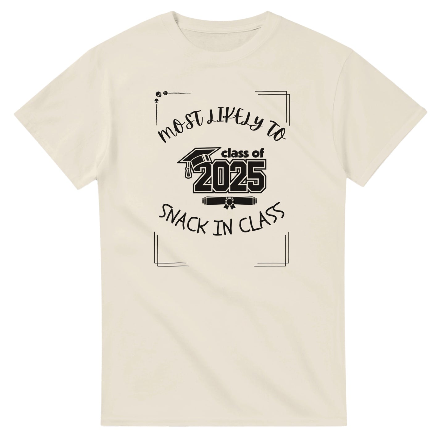 Most Likely To' high school design on a Heavyweight T-shirt