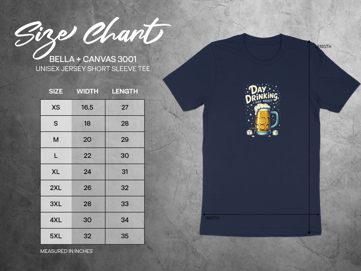 Day Drinking I Say Yes Short Sleeve Tee Product