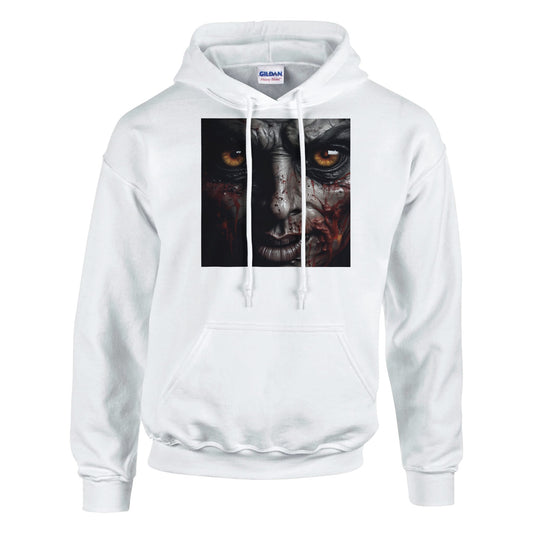 Angry Blood Face on a Classic pullover Hoodie