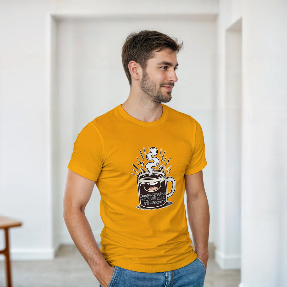 Charming Lil' Caped Vampire on a kids Heavyweight T-shirt
