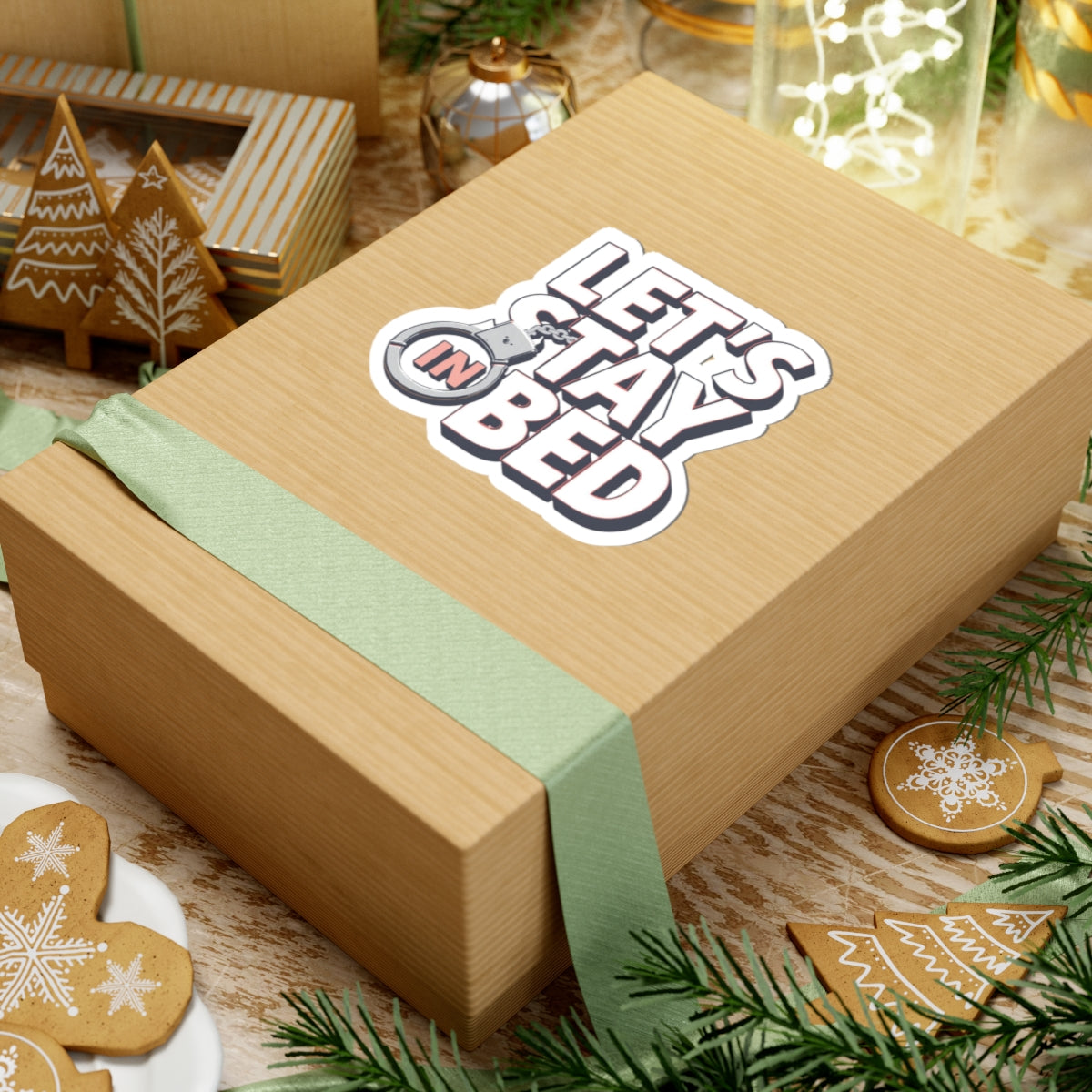 Let's Stay In Bed Holiday Gift Box for Christmas