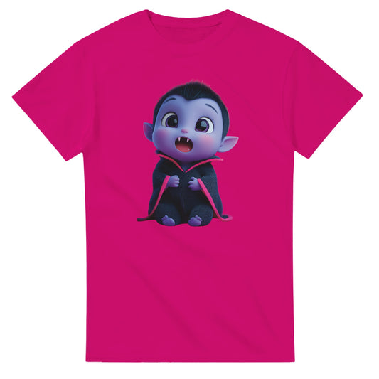 Charming Baby Vampire on a Heavyweight T-shirt