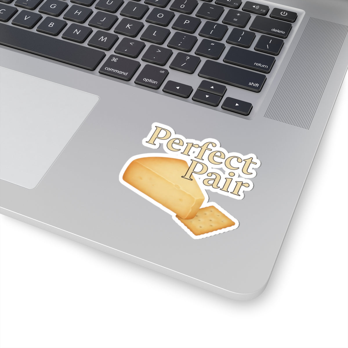 Perfect Pair phrase on a Kiss-Cut Sticker