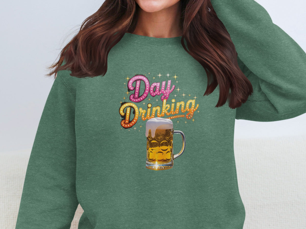 Day Drinking Beer Mug Graphic Fun Celebration product type