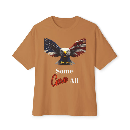 Some Gave All Patriotic Eagle on a Premium Tee