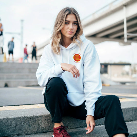 Curious Pollster logo on a Classic Pullover Hoodie