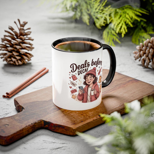 Deals Before Decaf Coffee Mug For Early Risers