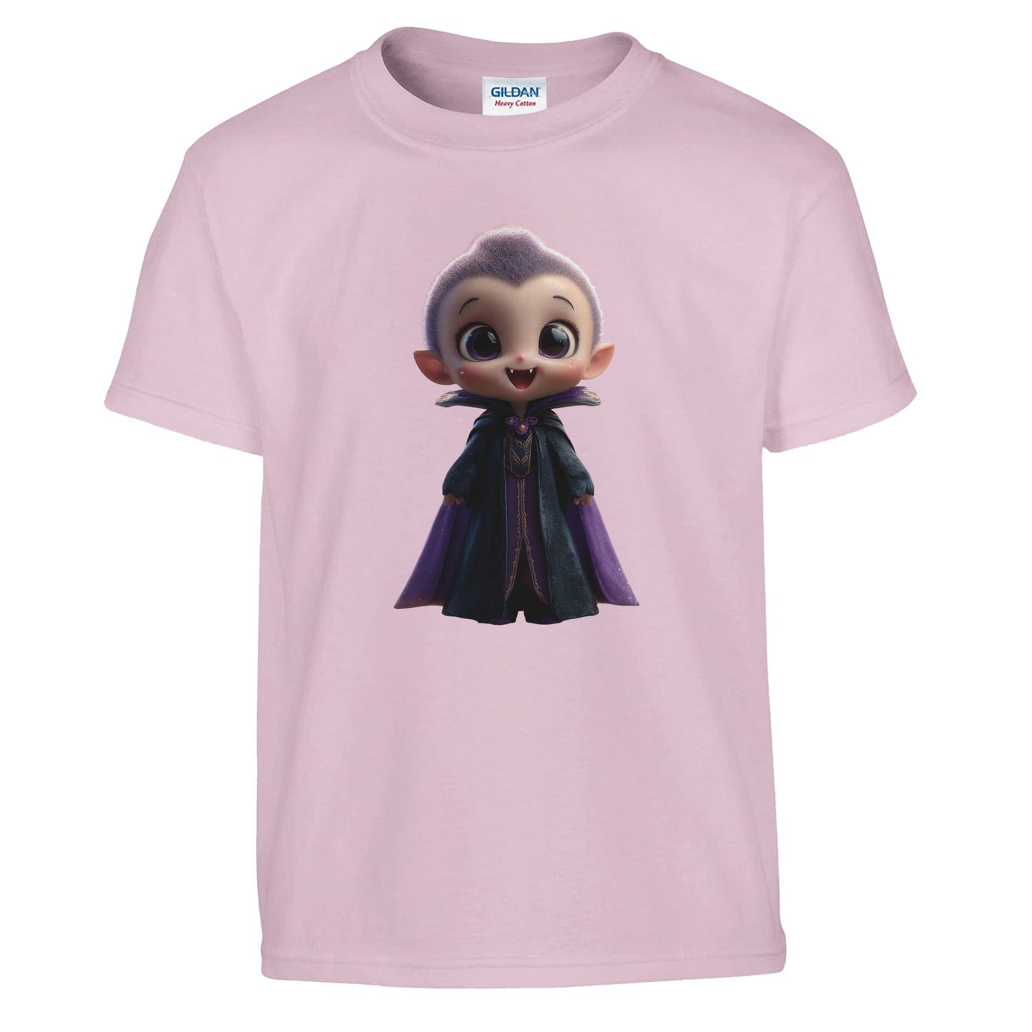 Cute Lil' Vampire on a Heavyweight T-shirt