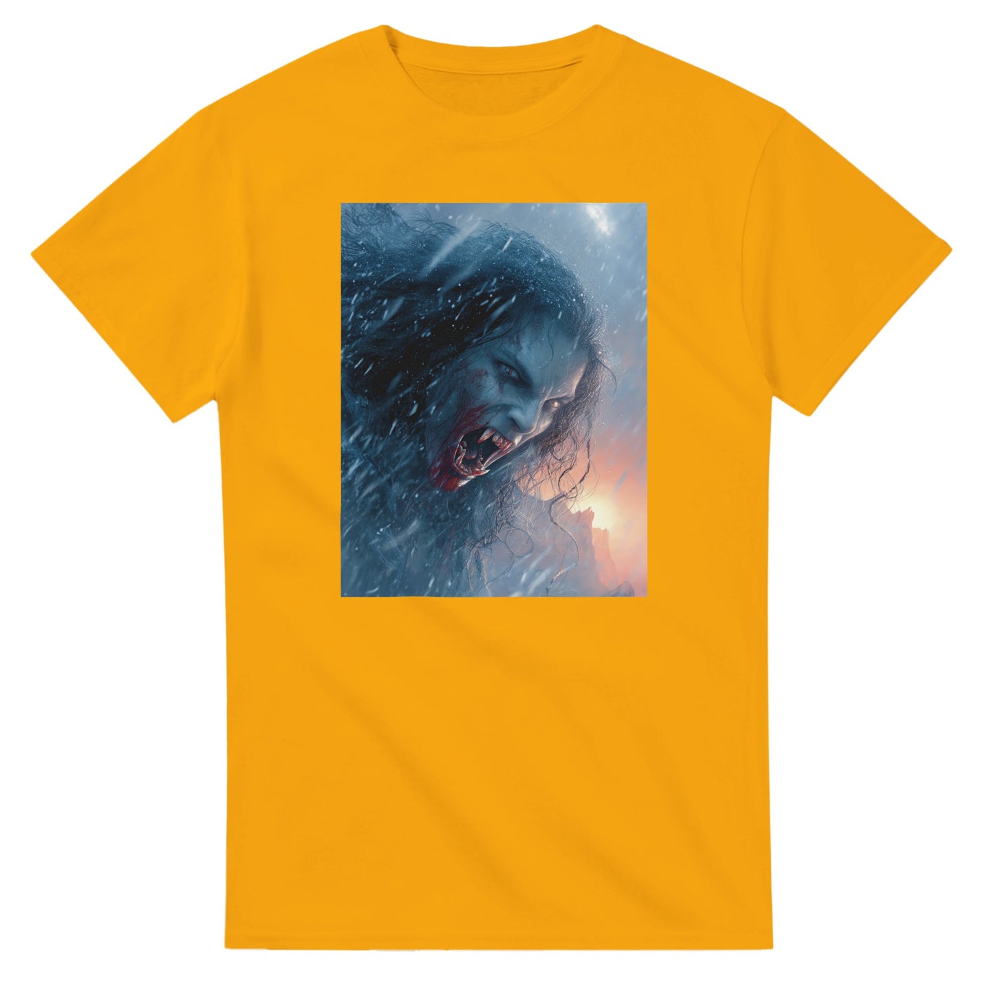Cute Lil' Vampire on a Heavyweight T-shirt