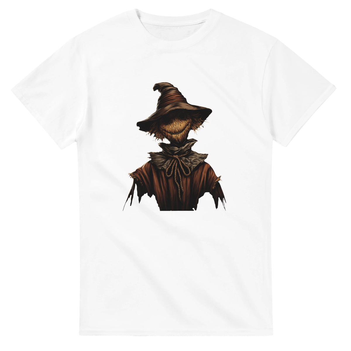 Playful Scarecrow on a Heavyweight T-shirt