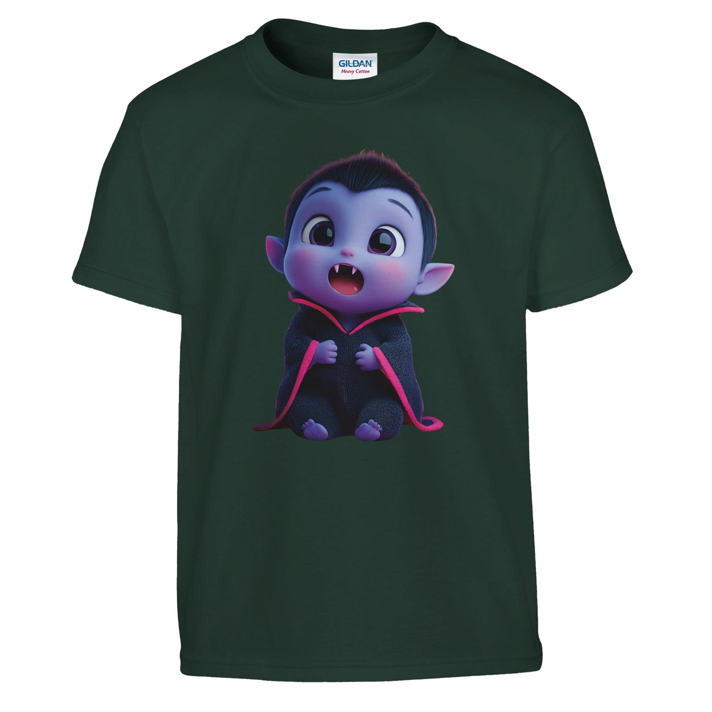 Cute Lil' Vampire on a Heavyweight T-shirt