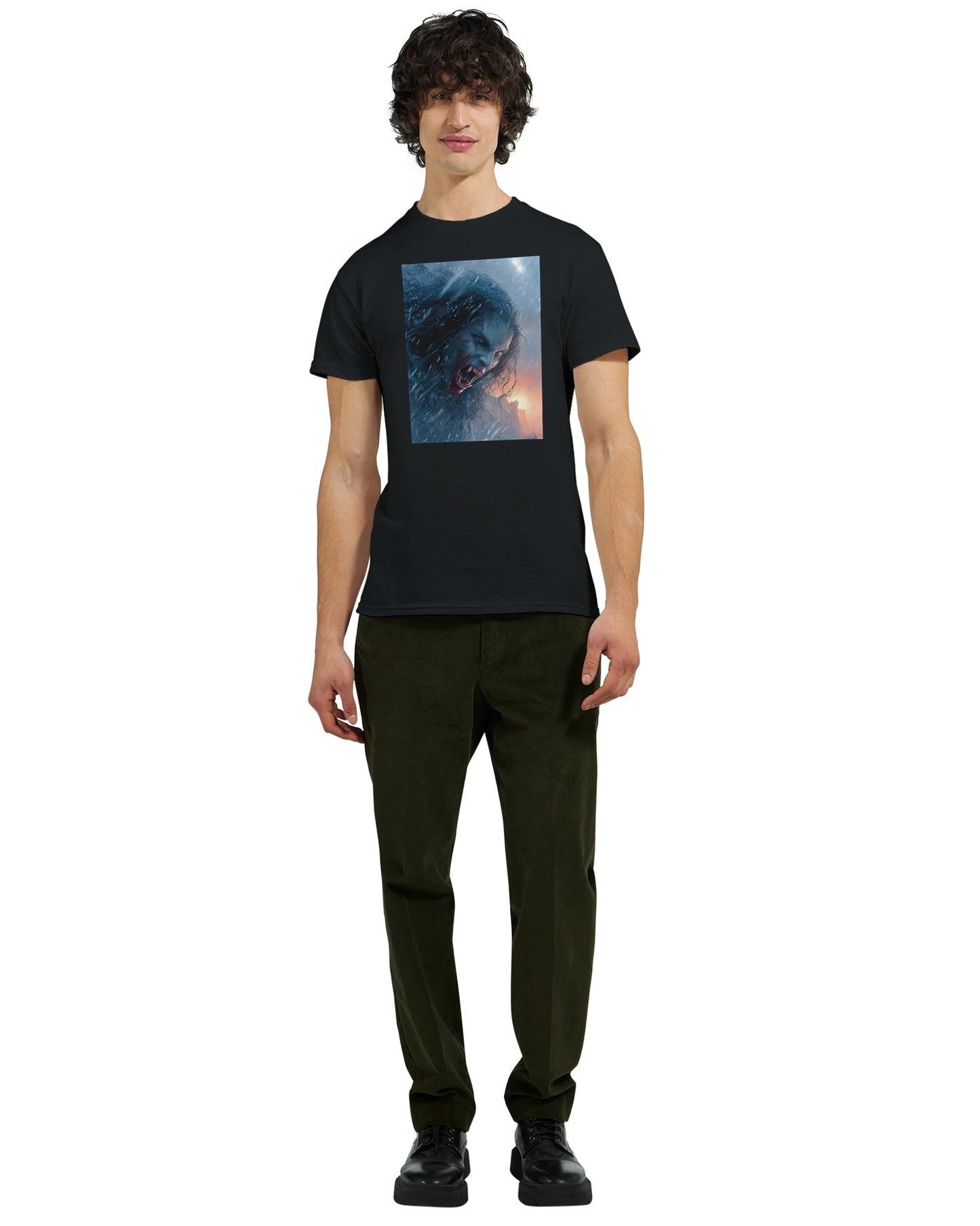 Cute Lil' Vampire on a Heavyweight T-shirt