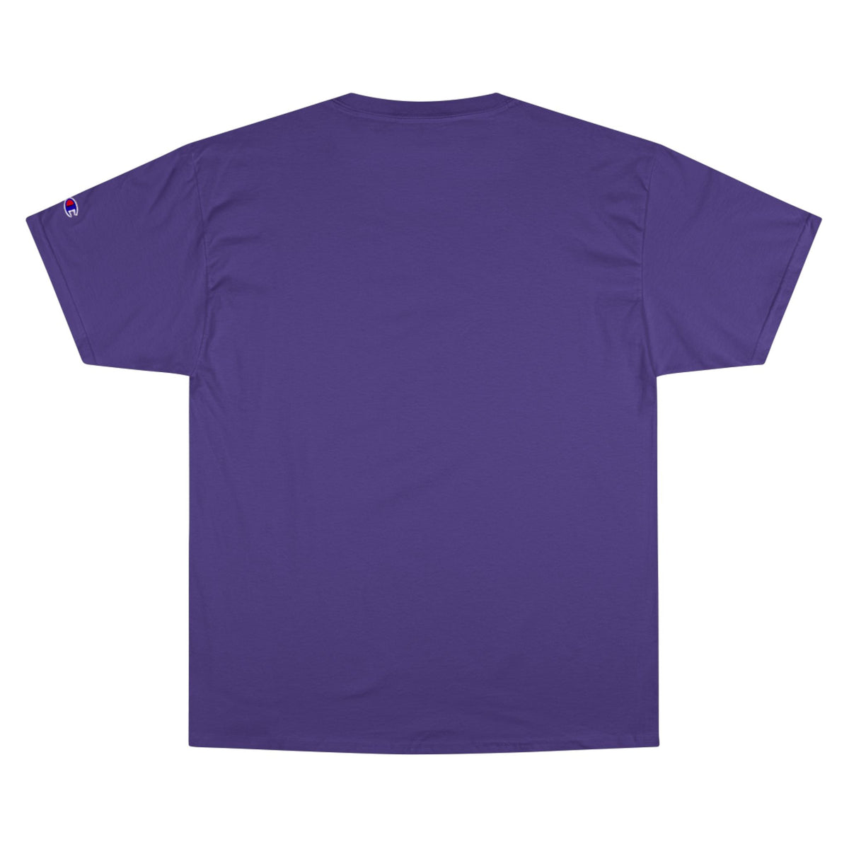 American Made text below an eagle head on a Champion Tee
